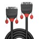 Lindy 36251 cavo DVI 1 m DVI-D Nero, Rosso 3