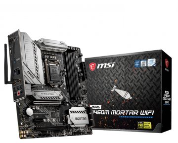 MSI MAG B460M MORTAR WIFI scheda madre Intel B460 LGA 1200 (Socket H5) micro ATX