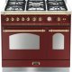 Lofra RRD96MFTE/CI Cucina freestanding Elettrico Gas Bordeaux 2