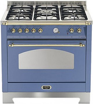 Lofra RLVG96MFTE/CI Cucina freestanding Elettrico Gas Blu
