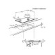 Electrolux KGS7524SX Piano cottura a gas Serie 600 Slim Line 75cm 19