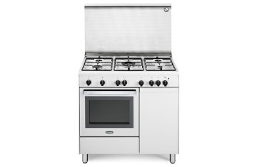 De’Longhi DGW 96 B5 cucina Elettrico/Gas Gas Bianco