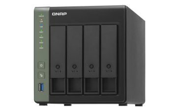 QNAP TS-431X3 NAS Tower Annapurna Labs Alpine AL-314 4 GB DDR3 0 TB QNAP Turbo System Nero