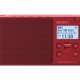 Sony XDR-S41D Radio Portatile Digitale Rosso 2