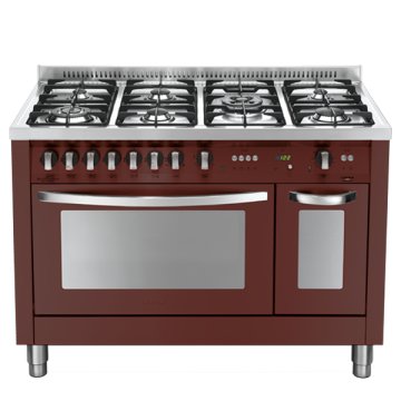 Lofra PRD126GV+E/2Ci Cucina freestanding Gas Bordeaux