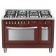 Lofra PRD126GV+E/2Ci Cucina freestanding Gas Bordeaux 2