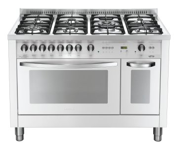 Lofra PBPD126GV+E/2Ci Cucina freestanding Gas Bianco