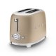 Smeg 50's Style Tostapane TSF01CHMEU Champagne 4