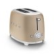 Smeg 50's Style Tostapane TSF01CHMEU Champagne 7