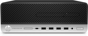 HP ProDesk 600 G5 Intel® Core™ i7 i7-8700 8 GB DDR4-SDRAM 256 GB SSD Windows 10 Pro SFF PC Nero