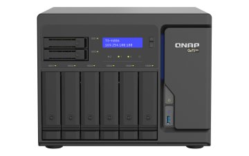 QNAP TS-h886 NAS Tower Intel® Xeon® D D-1622 16 GB DDR4 0 TB QuTS hero Nero