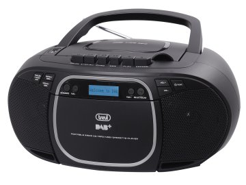 Trevi CMP 576 DAB Digitale 3 W DAB, DAB+, FM Nero Riproduzione MP3