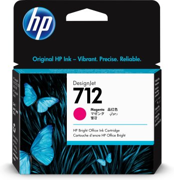 HP Cartuccia di inchiostro magenta originale DesignJet 712 da 29 ml