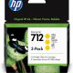 HP Confezione da 3 cartucce di inchiostro giallo originale DesignJet 712 da 29 ml 2