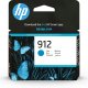 HP Cartuccia di inchiostro ciano originale 912 2