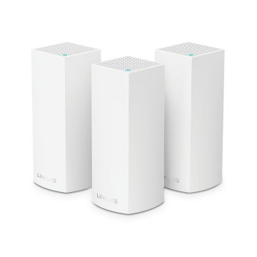Linksys Velop Banda tripla (2.4 GHz/5 GHz/5 GHz) Wi-Fi 5 (802.11ac) Bianco 2 Interno