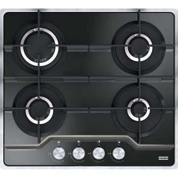 Franke FHFS 584 4G BK C Nero Da incasso 58 cm Gas 4 Fornello(i)