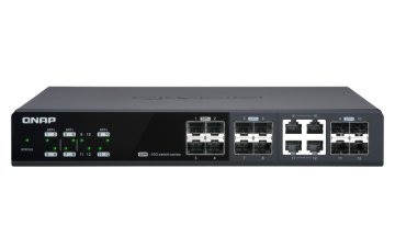 QNAP QSW-M1204-4C switch di rete Gestito 10G Ethernet (100/1000/10000) Nero