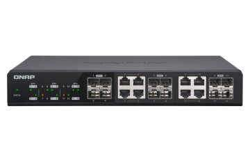 QNAP QSW-M1208-8C switch di rete Gestito L2 Nero