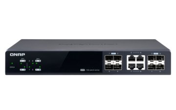 QNAP QSW-M804-4C switch di rete Gestito 10G Ethernet (100/1000/10000) Nero
