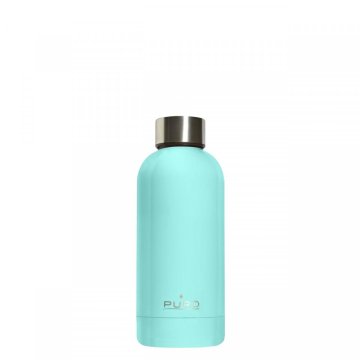 PURO Hot&Cold Glossy Uso quotidiano 350 ml Acciaio inox Blu