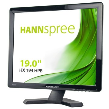 Hannspree HX194HPB Monitor PC 48,3 cm (19") 1280 x 1024 Pixel SXGA LED Nero