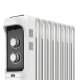 Argoclima Whisper 9 Interno Bianco 2000 W Riscaldatore ambiente elettrico a olio 3