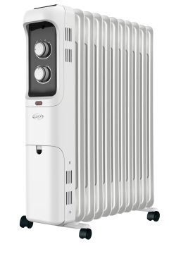 Argoclima Whisper 11 Interno Bianco 2500 W Riscaldatore ambiente elettrico a olio