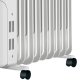 Argoclima Whisper 11 Interno Bianco 2500 W Riscaldatore ambiente elettrico a olio 4