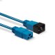 Lindy 30121 cavo di alimentazione Blu 2 m Accoppiatore C19 Accoppiatore C20 4