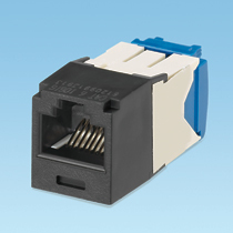 Panduit UTP RJ45 TG-MiniJack Cat6a Nero