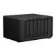 Synology DiskStation DS1621+ server NAS e di archiviazione Desktop Ryzen Embedded V1500B 4 GB DDR4 0 TB DiskStation Manager Nero 7