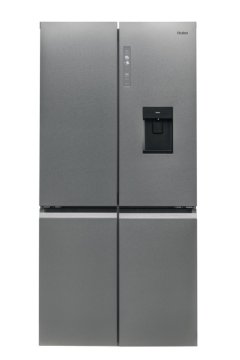 Haier Cube 90 Serie 5 HTF-520IP7 frigorifero side-by-side Libera installazione 525 L F Platino, Acciaio inossidabile
