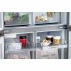 Haier Cube 90 Serie 5 HTF-520IP7 frigorifero side-by-side Libera installazione 525 L F Platino, Acciaio inossidabile 23