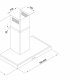 Silverline 3120 Cappa aspirante a parete Acciaio inox 560 m³/h 3