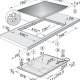 Miele KM 6639-1 Nero Da incasso 75 cm Piano cottura a induzione 4 Fornello(i) 4