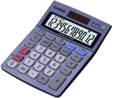 Casio MS-120TER calcolatrice Tasca Calcolatrice di base Grigio