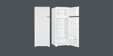 Silverline R12079W02 frigorifero con congelatore Da incasso 207 L F Bianco