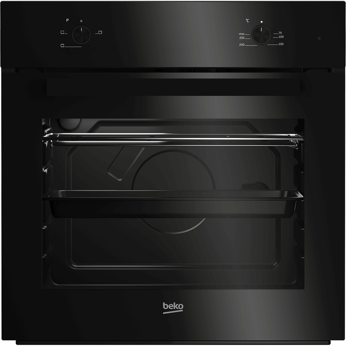 BIC21002B - Beko Forno Elettrico da Incasso Basic BIC 21002 B Colore Nero - Forni  da incasso - Negozi Elettronica Roma - Radionovelli