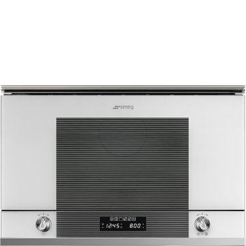 Smeg MP122B1 forno a microonde Bianco Microonde con grill Da incasso 22 L 850 W