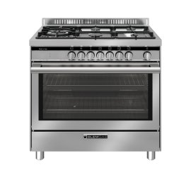 Glem Gas ST96TMI cucina Elettrico Cromo, Acciaio inox