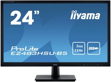 iiyama ProLite E2483HSU-B5 Monitor PC 61 cm (24") 1920 x 1080 Pixel Full HD LED Nero