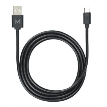 Mobilis 001277 cavo USB 1 m USB 2.0 USB A Micro-USB B Nero