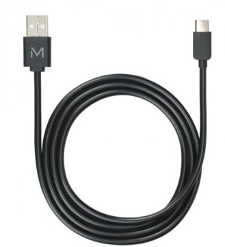Mobilis 001278 cavo USB 1 m USB A USB C Nero