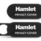 Hamlet HWCAMCV4 accessorio per webcam Copertura di protezione per privacy Nero 3