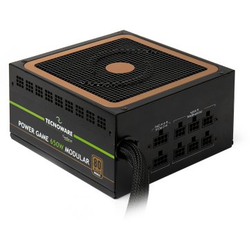 Tecnoware FAL650PGM alimentatore per computer 650 W 24-pin ATX ATX Nero