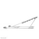 Neomounts NSLS085SILVER Supporto per laptop 10-17