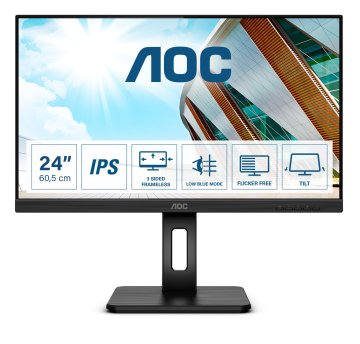 AOC P2 24P2Q LED display 60,5 cm (23.8") 1920 x 1080 Pixel Full HD Nero