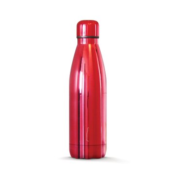 The Steel Bottle - Chrome Series 500 ml - Red Oro