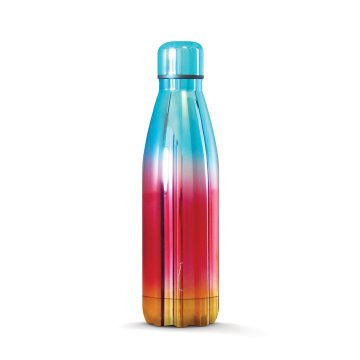 The Steel Bottle Chrome series Uso quotidiano 500 ml Acciaio inox Blu, Oro, Rosso